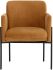 Richie Dining Armchair (Black & Danny Amber)