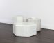 Spezza End Table (High - White)