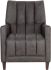 Romalda Lounge Chair (Vintage Charcoal Leather)