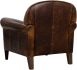 Bastoni Lounge Chair (Chocolate Leather)