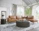 Brandi Sofa Chaise (Raf - Camel Leather)