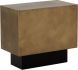 Blakely End Table (Antique Brass)