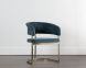 Marris Dining Armchair (Gold & Danny Teal)