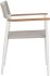 Kona Stackable Dining Armchair (Set of 2 - White)