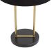 Kezna Table Lamp (Black Marble & Matte Black)
