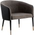 Asher Lounge Chair (Sparrow Grey & Napa Black)