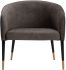 Asher Lounge Chair (Sparrow Grey & Napa Black)