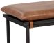 Zancor Bench (Tan Leather)