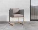 Crete Dining Armchair (Natural & Palazzo Taupe)