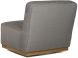 Carbonia Swivel Lounge Chair (Palazzo Taupe)