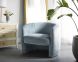 Mircea Lounge Chair (Bergen French Blue)