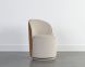 Cavoli Swivel Dining Chair (Meg Taupe & Meg Gold)