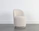 Cavoli Swivel Dining Chair (Effie Linen)