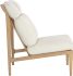 Elanor Lounge Chair (Light Oak - Altro White)
