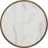 Alicent End Table (White Marble)