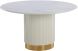 Paloma Dining Table (Round - White Marble)