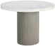Nicolette Dining Table (40 In - Light Grey)