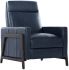 Brandon Fauteuil Inclinable (Cuir Encre Cortina)
