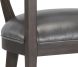 Brylea Dining Armchair (Brown & Brentwood Charcoal Leather)