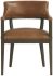 Brylea Dining Armchair (Brown & Shalimar Tobacco Leather)