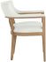 Brylea Dining Armchair (Natural & Heather Ivory Tweed)
