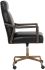 Collin Office Chair (Brown & Cortina Black Leather)
