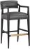 Keagan Barstool (Brentwood Charcoal Leather)