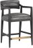 Keagan Counter Stool (Brentwood Charcoal Leather)