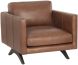 Rogers Fauteuil (Cuir Tabac Shalimar)