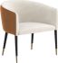 Asher Lounge Chair (Meg Taupe & Meg Gold)