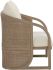 Palermo Lounge Chair (Drift Brown & Stinson Cream)