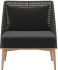 Andria Lounge Chair (Arashi Black)