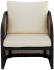 Palermo Lounge Chair (Charcoal & Stinson Cream)