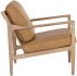 Gilmore Lounge Chair (Light Oak & Mojave Tan Leather)