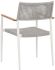 Nava Stackable Dining Armchair (Set of 2 - White)