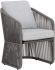 Allariz Dining Armchair (Warm Grey & Gracebay Light Grey)