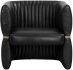 Tryor Lounge Chair (Vintage Black Night Leather)