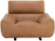 Paget Glider Lounge Chair (Camel Leather)