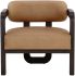 Madrone Lounge Chair (Brown & Ludlow Sesame Leather)