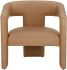 Cobourg Lounge Chair (Ludlow Sesame Leather)