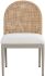 Calandri Dining Chair (Set of 2 - Natural - Louis Cream)