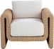 Tibi Lounge Chair (Natural & Louis Cream)