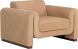 Romer Armchair (Distressed Brown - Nubuck Tan Leather)