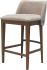 Brooke Counter Stool (Dark Green & Wheat)