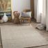 Aiden Rug (Grey & Ivory - 9' x 13')