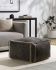 Derby Pouf (Brown & Beige)