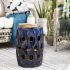 Erika Garden Stool (Blue)