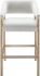 Grace Bar Stool (Cream & Wheat)