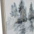 Winter's Woods Hand Painted Canvas