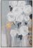 Blanc Fleur Hand Painted Canvas
